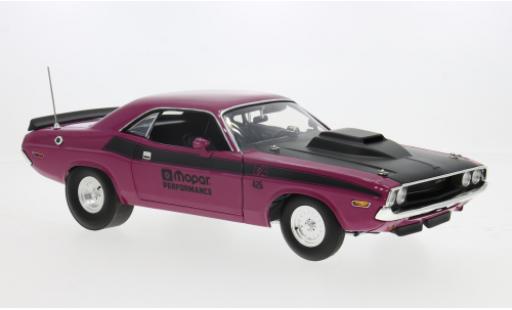 Coche miniatura Dodge Challenger 1/18 ACME T/A Pro-Stock pink 1971 Mopar Performance 1:18 Dodge Challenger 1/18 ACME T/A Pro-Stock pink 1971 Mopar Performance 1:18 coche miniatura