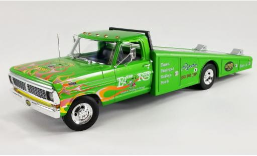 Ford F-350 1/18 ACME Ramp Truck Rat Fink Garage 1970 coche miniatura