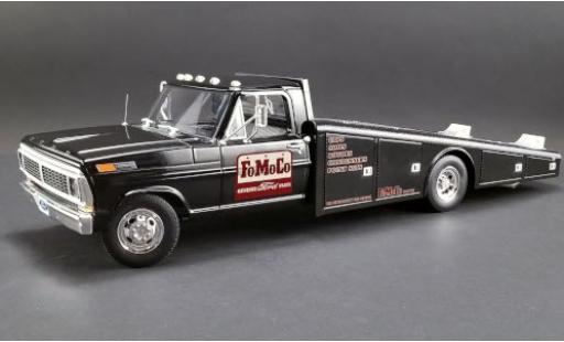 Ford F-350 1/18 ACME Ramp Truck negro/Dekor FoMoCo 1970 coche miniatura