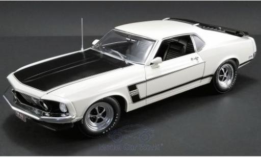 Ford Mustang 1/18 ACME Boss 302 beige/negro 1969 coche miniatura