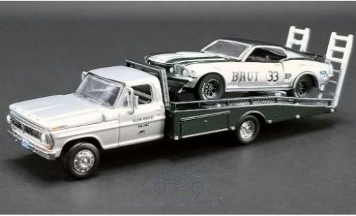 Ford Mustang 1/64 ACME Trans Am No.33 Allan Moffat Racing Trans-Am 1969 mit F-350 Ramp Truck A.Moffat coche miniatura