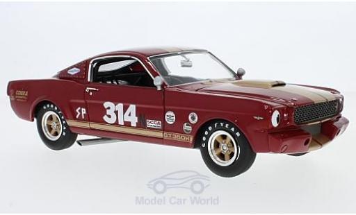 Coche miniatura Shelby GT 1/18 ACME 350H rojo/gold 1966 Rent A Racer No.314 Shelby GT 1/18 ACME 350H rojo/gold 1966 Rent A Racer No.314 coche miniatura