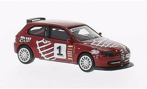 Alfa Romeo 147 cup version 1/87 Busch 2001 coche miniatura
