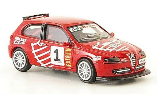 Alfa Romeo 147 cup version 1/87 Ricko No.1 rojo 2001 coche miniatura