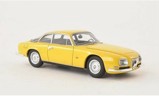 Alfa Romeo 2600 coup&Atilde;&copy; sprint 1/43 Neo Zagato amarillo 1967 coche miniatura