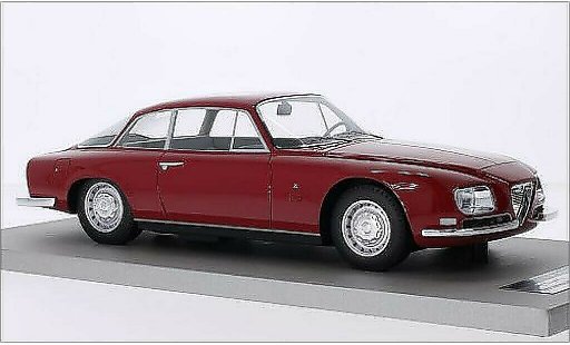 Alfa Romeo 2600 sz 1/18 Tecnomodel rojo 1967 coche miniatura