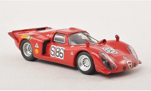 Alfa Romeo 33.2 coupe 1/43 Best No.86 Nurburgring 1969 /De coche miniatura