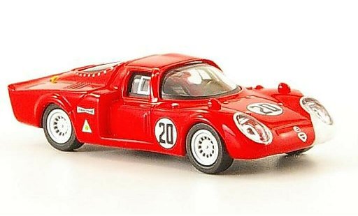 Alfa Romeo 33.2 daytona 1/87 Ricko No.20 1968 coche miniatura