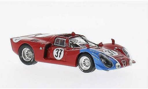 Alfa Romeo 33.2 prototipo 1/43 Best No.37 Le Mans Test 1968 /Trosch coche miniatura