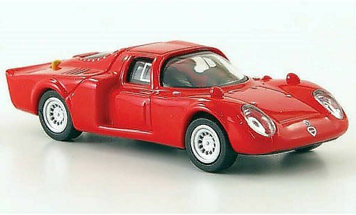 Alfa Romeo 33.2 daytona 1/87 Ricko rojo 1968 coche miniatura