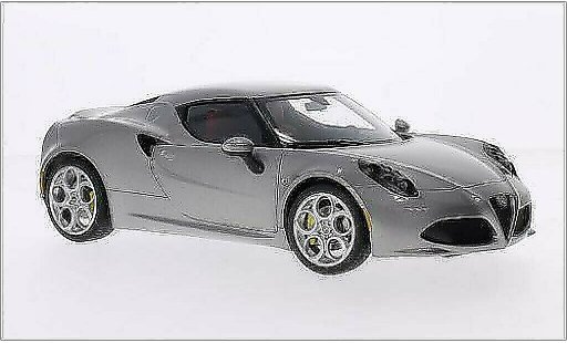 Alfa Romeo 4C coupe 1/18 Autoart metalico gris 2013 coche miniatura