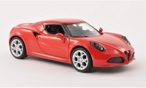 Alfa Romeo 4C 1/24 Motormax rojo 1:24 coche miniatura