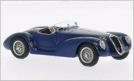 Alfa Romeo 6C 2500 1/43 Minichamps SS Corsa Spider azul RHD 1939 coche miniatura