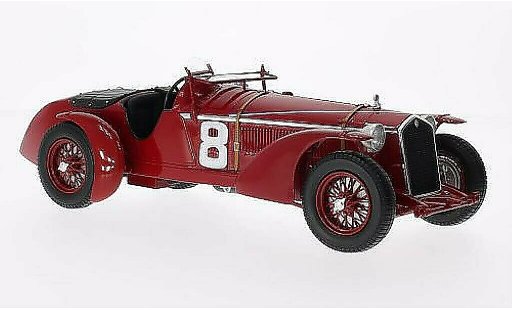 Alfa Romeo 8C 2300 1/18 Spark No.8 24h Le Mans 1932 /L.Chinetti coche miniatura