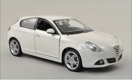 Alfa Romeo Giulietta berlina 1/24 Burago (940) blanco coche miniatura