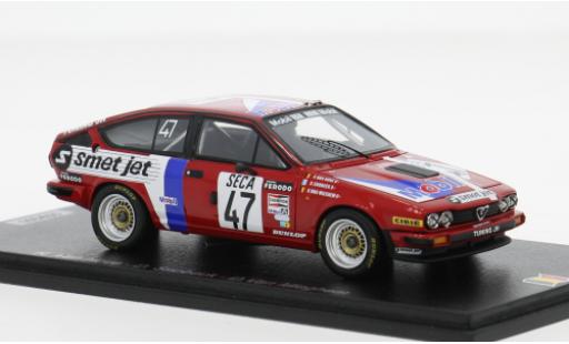 Alfa Romeo GT 1/43 Spark V6 24h Spa 1982 #47 R.van Hove/D.Snobeck 1:43 coche miniatura