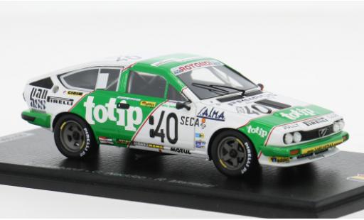 Alfa Romeo GT 1/43 Spark V6 24h Spa 1983 #40 L.Lombardi/G.Naddeo 1:43 coche miniatura