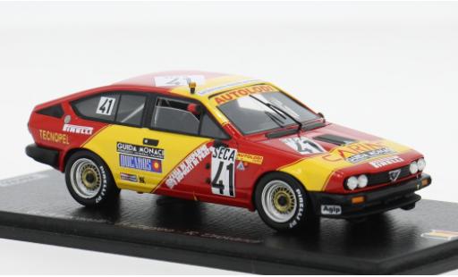 Alfa Romeo GT 1/43 Spark V6 24h Spa 1983 #41 G.Brancatelli/E.Zapico 1:43 coche miniatura