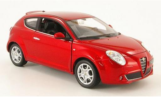 Coche miniatura Alfa Romeo Mito 1/24 Welly MiTo rojo 1:24 Alfa Romeo Mito 1/24 Welly MiTo rojo 1:24 coche miniatura