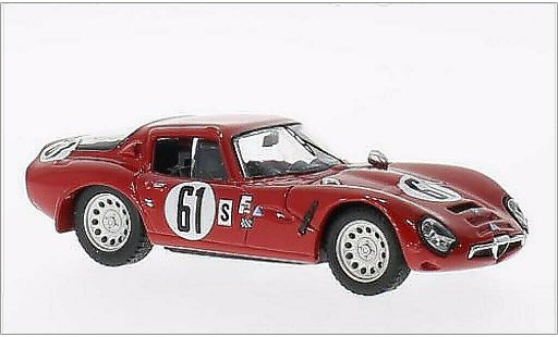 Alfa Romeo Giulia TZ2 1/43 Best No.61 Sebring 1966 coche miniatura
