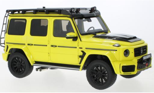 Coche miniatura Mercedes Classe G 1/18 Almost Real Brabus AMG G63 amarillo clair/negro 2020 Mercedes Classe G 1/18 Almost Real Brabus AMG G63 amarillo clair/negro 2020 coche miniatura