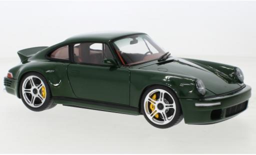 Coche miniatura Porsche 991 R 1/18 Almost Real 911 UF SC verde foncé 2018 Porsche 991 R 1/18 Almost Real 911 UF SC verde foncé 2018 coche miniatura