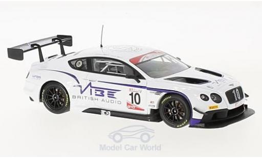 Coche miniatura Bentley Continental T 1/43 Almost Real GT3 RHD No.10 Jordan Witt Racing GT Cup 2016 J.Witt/D.Witt Bentley Continental T 1/43 Almost Real GT3 RHD No.10 Jordan Witt Racing GT Cup 2016 J.Witt/D.Witt coche miniatura