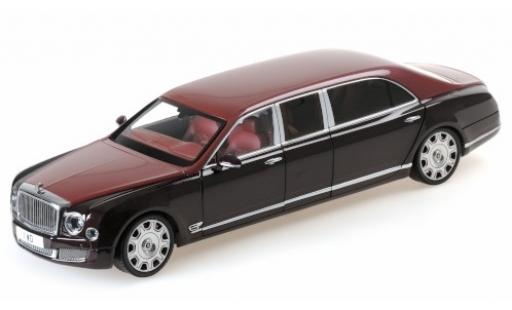 Bentley Mulsanne 1/18 Almost Real Grand Limousine by Mulliner rojo/rojo 2017 coche miniatura