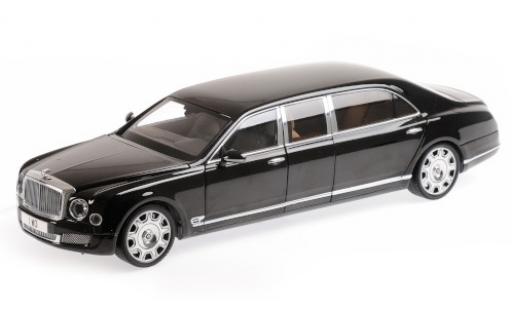 Bentley Mulsanne 1/18 Almost Real Grand Limousine by Mulliner negro 2017 coche miniatura