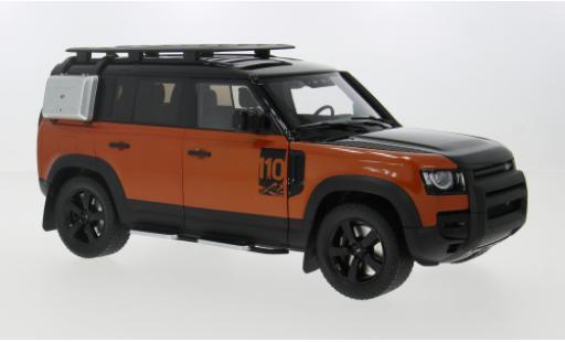 Coche miniatura Land Rover Defender 1/18 Almost Real 110 (L663) naranja/schwarz 2020 1:18 Land Rover Defender 1/18 Almost Real 110 (L663) naranja/schwarz 2020 1:18 coche miniatura