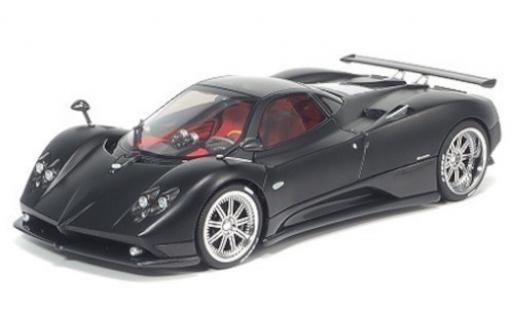 Coche miniatura Pagani Zonda 1/18 Almost Real F matt-negro 2015 Pagani Zonda 1/18 Almost Real F matt-negro 2015 coche miniatura
