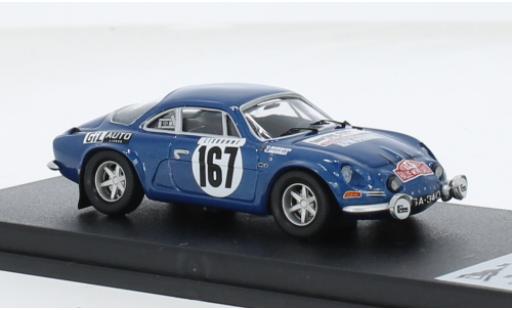 Alpine A110 1/43 Trofeu Renault Rallye Monte Carlo 1972 #167 V.C.Marques/C.Melville 1:43 coche miniatura