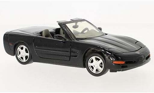 Coche miniatura Chevrolet Corvette 1/24 Motormax Convertible (C5) negro 1998 Chevrolet Corvette 1/24 Motormax Convertible (C5) negro 1998 coche miniatura