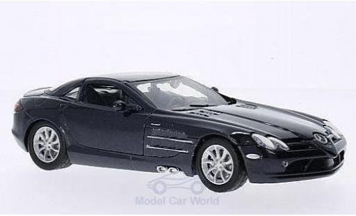 Mercedes SLR 1/24 Motormax McLaren metalico gris coche miniatura