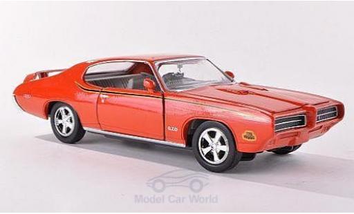 Coche miniatura Pontiac GTO 1/24 Motormax Judge naranja 1969 Pontiac GTO 1/24 Motormax Judge naranja 1969 coche miniatura