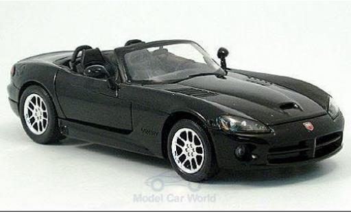 Coche miniatura Dodge Viper 1/24 Welly SRT-10 negro 2003 Dodge Viper 1/24 Welly SRT-10 negro 2003 coche miniatura