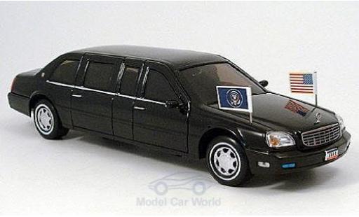 Cadillac Deville 1/24 Yat Ming DeVille Presidential Limousine 2001 US-Standarten liegen bei coche miniatura