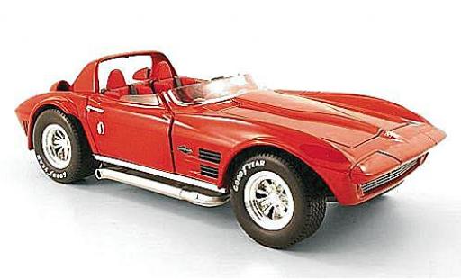 Coche miniatura Chevrolet Corvette 1/18 Yat Ming Grand Sport rojo 1964 Chevrolet Corvette 1/18 Yat Ming Grand Sport rojo 1964 coche miniatura