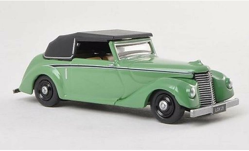 Armstrong Siddeley Hurricane drophead coupe 1/76 Oxford verde coche miniatura