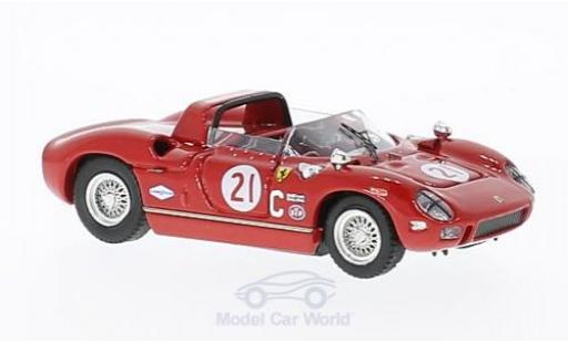 Ferrari 330 P 1/43 Art Model P RHD No.21 Road America 1967 Chassis: 0816 W.Cooper/D.Drexler coche miniatura