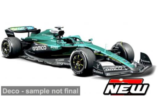 Aston Martin AMR2 1/24 Burago 5 Formel 1 2025 #14 F.Alonso 1:24 Bburago coche miniatura