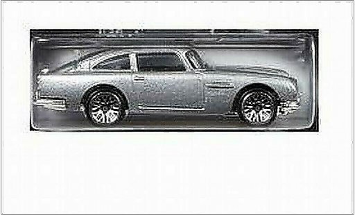 Aston Martin DB5 james bond 1/64 Hot Wheels gris RHD 007 1963 coche miniatura