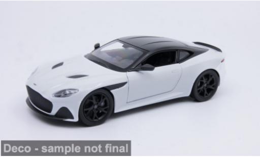 Aston Martin DBS 1/24 Welly weiss/schwarz 1:24 coche miniatura