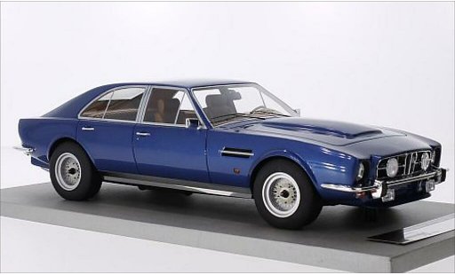 Aston Martin Lagonda saloon 1/18 Tecnomodel V8 4-Door metalico azul 1974 coche miniatura