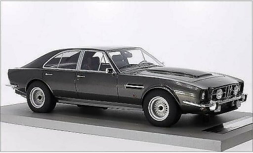 Aston Martin Lagonda saloon 1/18 Tecnomodel V8 4-Door metalico gris 1974 coche miniatura