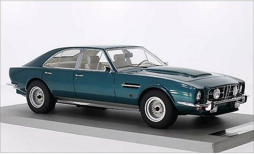 Aston Martin Lagonda saloon 1/18 Tecnomodel V8 4-Door metalico verde 1974 coche miniatura