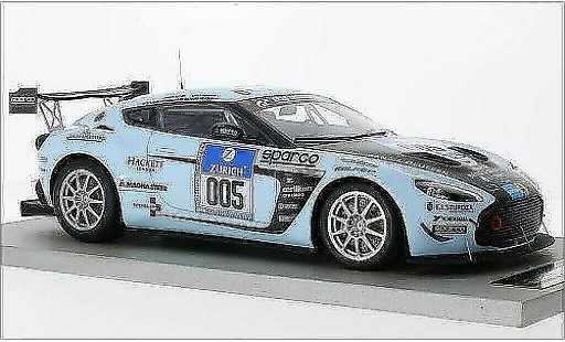 Aston Martin V12 Zagato coupe 1/18 Tecnomodel Zagato No.5 24h Nurburgring 2012 /R.Meaden coche miniatura