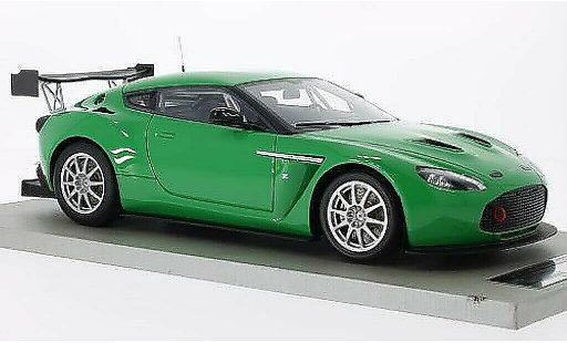 Aston Martin V12 Zagato coupe 1/18 Tecnomodel Zagato Press Version verde 2011 coche miniatura
