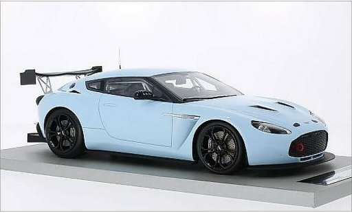Aston Martin V12 Zagato coupe 1/18 Tecnomodel Zagato Race Presseversion azul coche miniatura