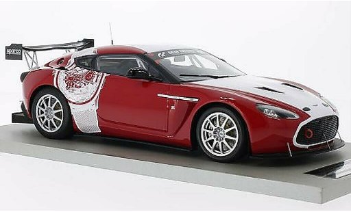 Aston Martin V12 Zagato coupe 1/18 Tecnomodel Zagato Test Version Nurburgring 2011 coche miniatura